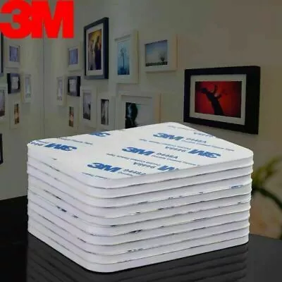 3M Double Sided Foam Sticker Tape Side Wall Car Self Adhesive Pads Round Square • $14.29