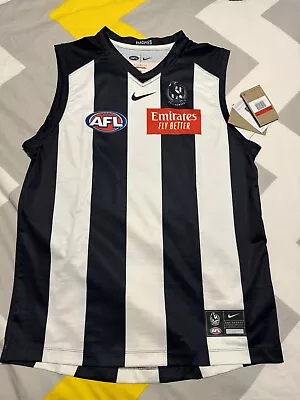 2023 Collingwood Magpies AFL Nike Guernsey Jumper Large NWT Premiership Year 🏆 • $139