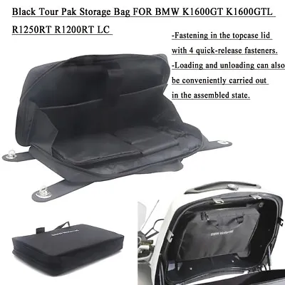 Storage Bag Top Case Lid Inner Bag For BMW K1600GT K1600GTL R1250RT R1200RT LC • $53.99