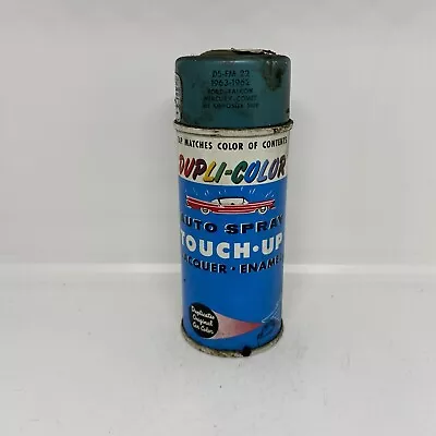 Vintage 70’s Dupli-Color BLUE DS-FM 22 Ford Auto Touch Up Spray Paint Can 6oz • $18.18