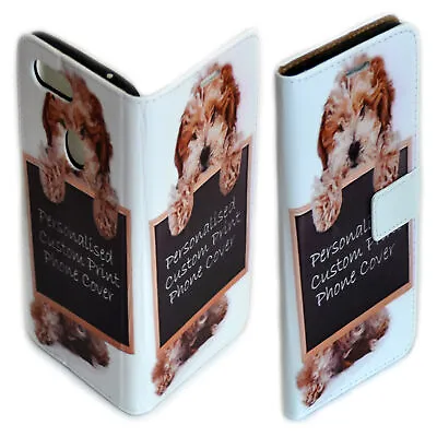 $19.98 • Buy For Samsung Galaxy Series Flip Wallet Phone Cover - Custom Personalised Print