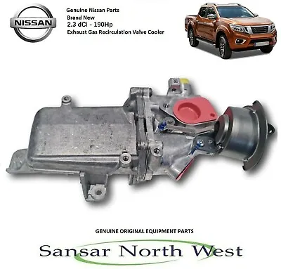 £289 • Buy New Genuine Nissan Navara NP300 2.3 DCi (D231) EGR Cooler, Gas Recirculation OEM