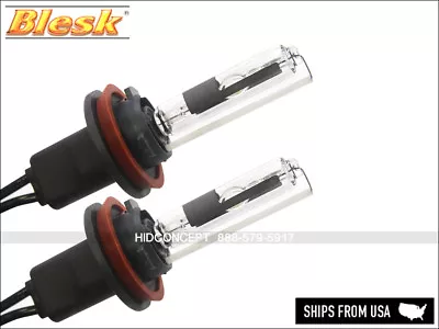 BLESK H11R HID Xenon Conversion Kit Replacement Bulbs 4300K 5000K 6000K | 2 Pack • $39.99