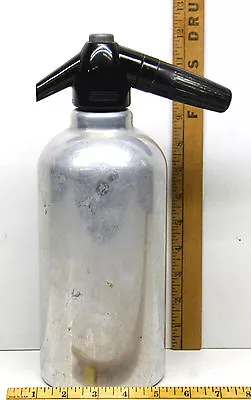 Vintage Soda King Seltzer Bottle Dispenser Model 1B-1 Heavy Aluminum Kidde Mfg.  • $55.99