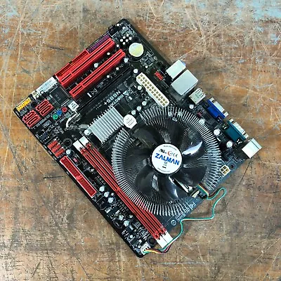 Biostar N68S+Ver 6.2 MATX Motherboard W/CPU • $49.95