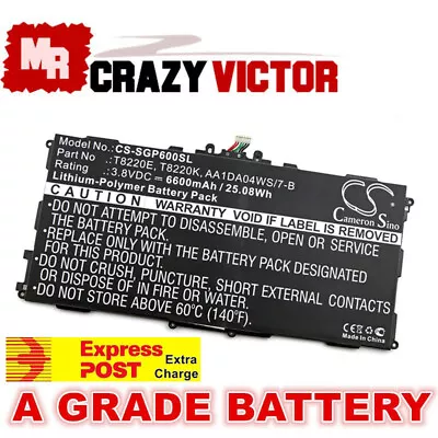 Battery For Samsung Galaxy Note 10.1 SM-P600 P601 P605 T520 T525 T527P T8220E • $35.95