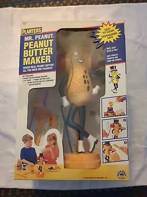 Vintage Planters Mr. Peanut  Peanut Butter Maker 1995-96 No. 222 New in Box • $20