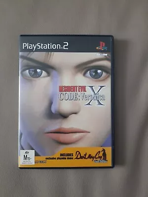 Sony PlayStation 2 PS2 Game Resident Evil Code: Veronica X PS2 PAL • $29.95