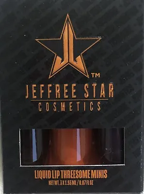 Authentic Jeffree Star Cosmetic -- Liquid Lip Threesome Minis BNIB Free Postage • $65