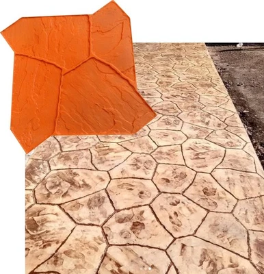 Matrice De Sol Imprimé Béton – Effet Pierre Appia – En Caoutchouc Polyuréthane, Fabrication Italienne