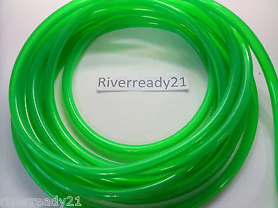 3/8  I.D. Green Fuel-Gas-Cooling-Line Hose 5/8  O.D. Jet-Ski Sold X The Foot • $3.49