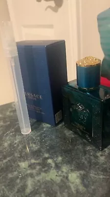 Versace Eros EDT 10ml Cologne Sample • $9.95