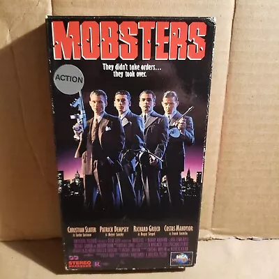 Mobsters (VHS Tape 1992) Richard Grieco Christian Slater • $1.99