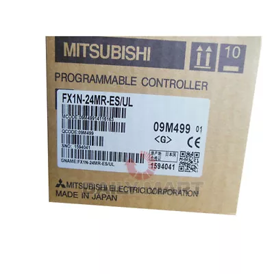 New In Box MITSUBISHI FX1N-24MR-ES/UL Programmable Controller • $176.29