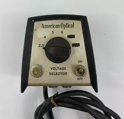 American Optical 11144 Voltage Selector For Microscope Light 28VAC 60 Cycle • $25