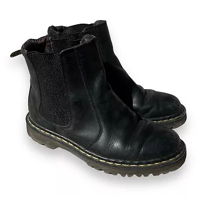 Dr. Doc Martens Air Wair Embury Black Chelsea Slip On Boot Womens Size 8 • $30