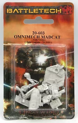 Battletech 20-603 Omnimech Mad Cat (Early Version) Timber Wolf Prime Clan Mech • $16.95