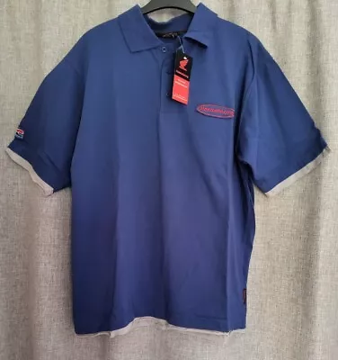 Blue Honda Racing  Polo Shirt - Official Honda Merchandise - Size Medium - New • £30