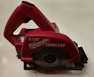 Milwaukee Cordless 6-1/4  Circular Saw With Charger - Model 6305 • $59.95