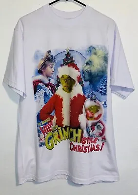 How The Grinch Stole Christmas Modern Rap Tee Graphic Movie T-Shirt Large • $50