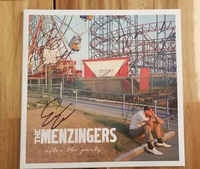 THE MENZINGERS- After The Party / Colored Vinyl LP Limited -SIGNED/AUTOGRAPHED • $99.99