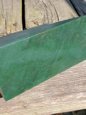$340 • Buy Siberian Dark Green Jade Rough, 3lbs 15oz