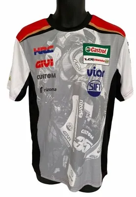 Motorcycle T-Shirt Biker LCR Team Size Small Mens White Honda Racing Gift • £14.99