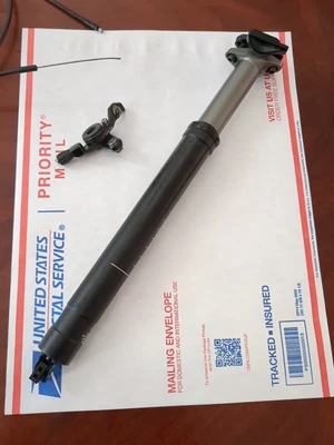 $99 • Buy Shimano Pro Tharsis 31.6mm Dropper Post Wth Wolftooth Lever 460 Grams 80mm Drop