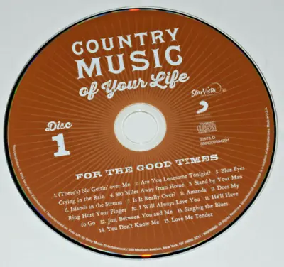 Country Music Of Your Life: For The Good Times [Various Artists] • $6.45