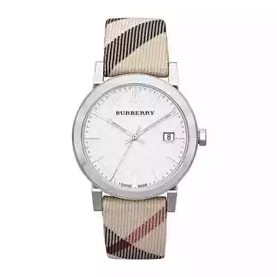 $189 • Buy Burberry  BU9113 Classic Checked Analog Quartz 34mm Watch