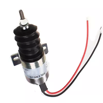 12V Shut Down Solenoid 1751ES12E2UC3B2S5 SA3978 3 Wires For Woodward 1700 Series • $119.51
