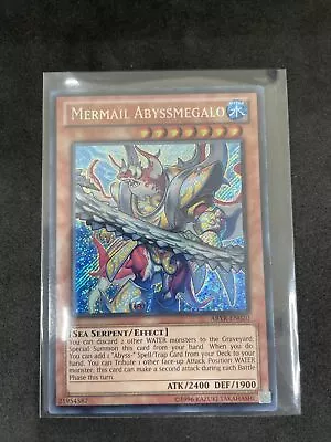 Mermail Abyssmegalo Yu-gi-oh! Secret Rare Unl Ed Abyr-en020 Lp • $18.95