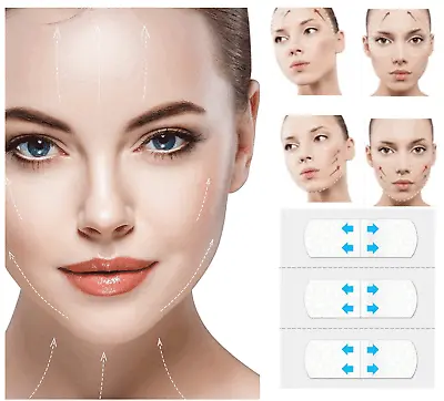 80x Invisible Face Lifter Tape Instant Face Lift Tape Double Chin Wrinkles Thin • $4.99