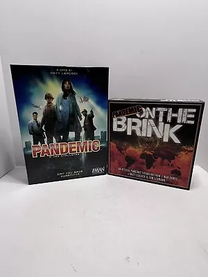 Pandemic Board Game W/ On The Brink Expansion Z-Man Games - Complete • $21.99