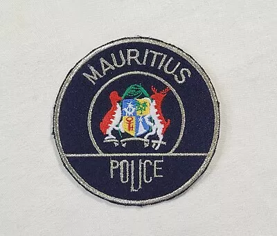 Rare Mouritius Police Force Shoulder Patch (indian Ocean Island Nation) • $14.99