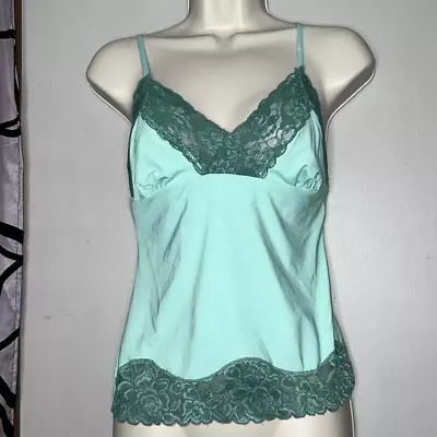 Moda International Aqua Lace Cami Tank • $14