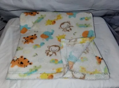 Baby Gear Blanket Monkey Elephant Giraffe Soft Plush Lovey Croc Tiger Turtle  • $47.49