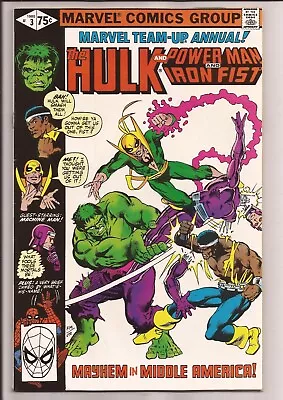 Marvel Team-Up Annual #3 VF+ 8.5 Off-White Pages (1972 1st Series) • $14