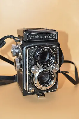 Vintage Yashica 635 TLR Medium Format Film Camera As Is • £79.99