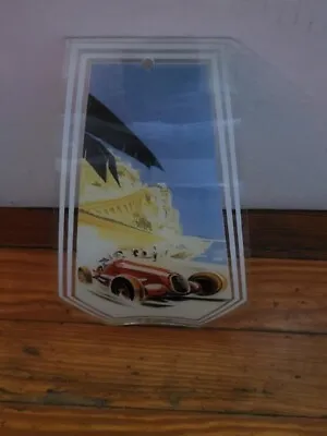 Vintage OK Lighting Race Car Touch Lamp Replacement Panel • $10