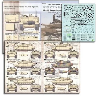 Echelon EF-T35026 1/35 USMC M1A1HC Abrams In OIF • $18.20