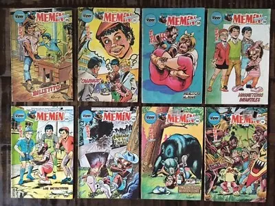 8 Memin Pinguin Spanish Comics Lot 25 To 51 (1982) Puerto Rico No Mexican Comics • $34.99