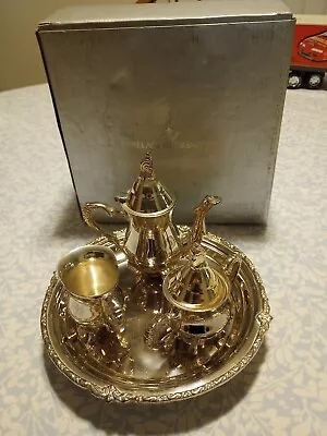 Wallace Silver Smiths Miniature Tea Set • $20