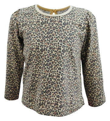 Baby Girls Matalan Long Sleeve T-Shirt Top Animal Print Age 3 To 24 Months • £2.97