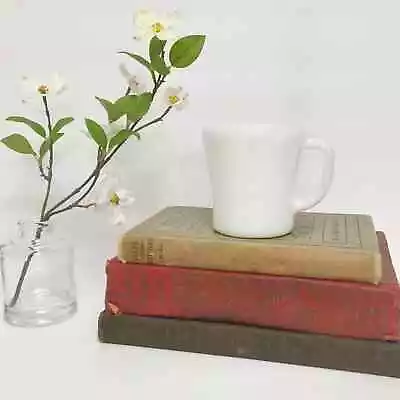 Vintage Federal White Milk Glass Coffee Tea Mug • $18