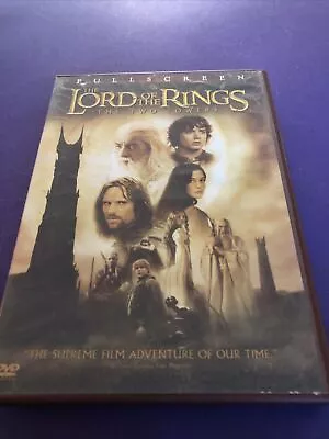 The Lord Of The Rings: The Two Towers  (DVD) (Full Screen) (2-Disc Set) (VG) • $2.99