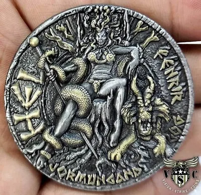 Hel Viking Norse God Viking Underworld Hell Valhalla Ancient Coin • $25.95