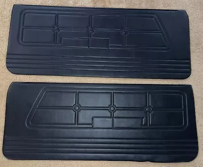 1971-73 Mustang; Standard Door Panels; Black • $100