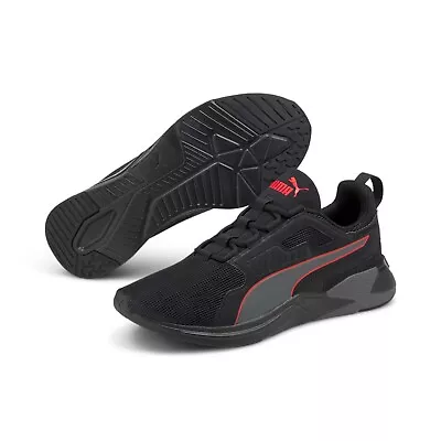 $99.95 • Buy PUMA Disperse XT Running Shoe - Black Poppy Red - Mens - Training Shoes