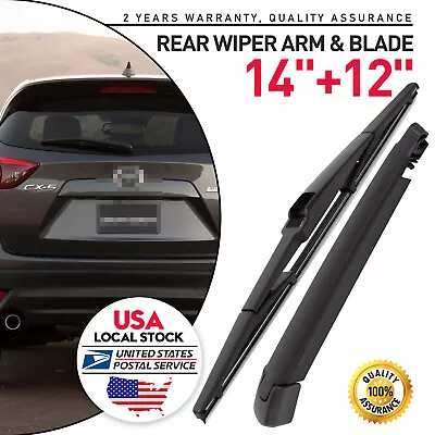 Rear Wiper Arm Blade For MAZDA CX5 2013-2016 OE Quality 85242-0E030 85242-0E020 • $11.99